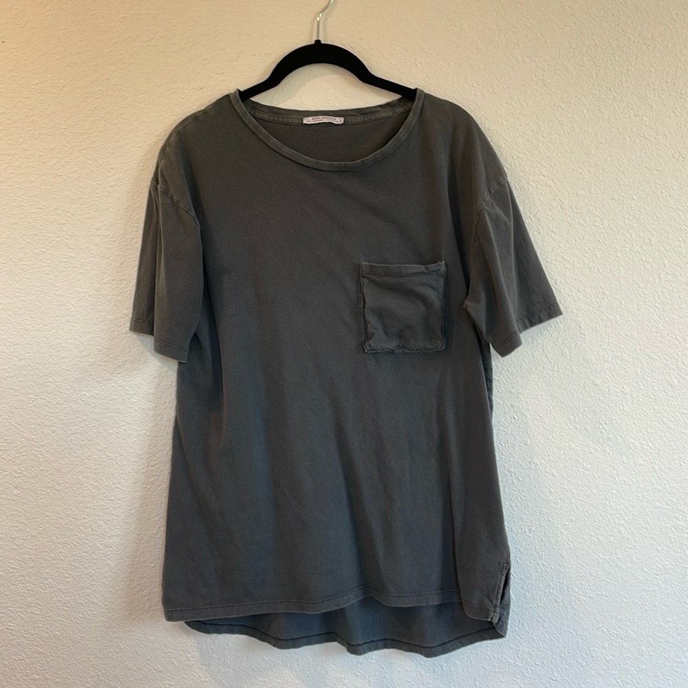 Zara boyfriend shirt